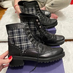 Stuart Weitzman Plaid Boots